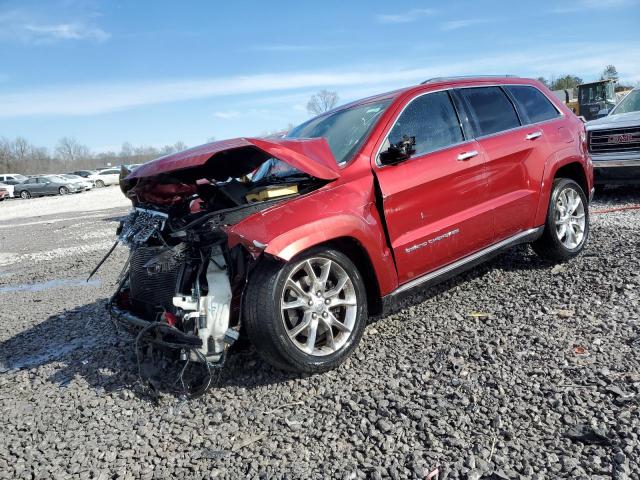 1C4RJFJT2EC557014 - 2014 JEEP GRAND CHER SUMMIT BURGUNDY photo 1