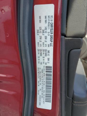 1C4RJFJT2EC557014 - 2014 JEEP GRAND CHER SUMMIT BURGUNDY photo 13