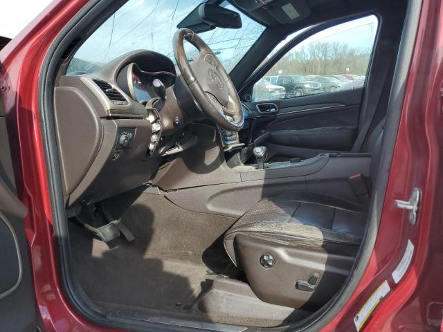 1C4RJFJT2EC557014 - 2014 JEEP GRAND CHER SUMMIT BURGUNDY photo 7