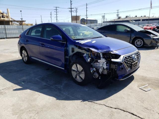 KMHC75LC9NU282632 - 2022 HYUNDAI IONIQ SE BLUE photo 4