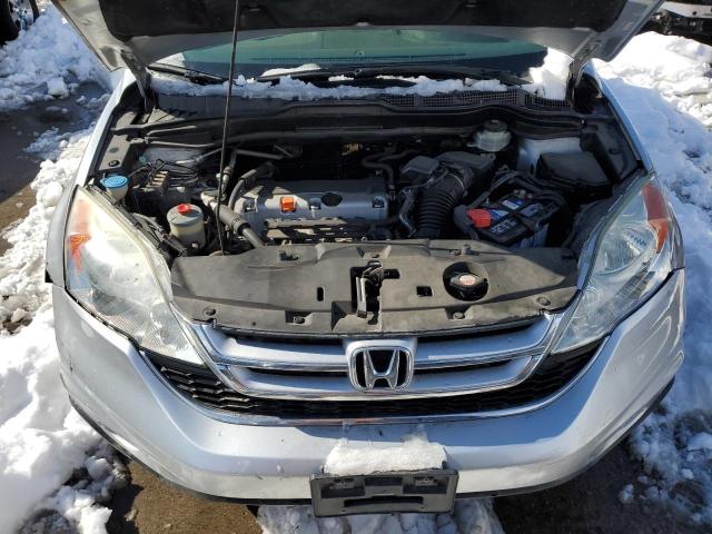 3CZRE4H55AG700748 - 2010 HONDA CR-V EX SILVER photo 12