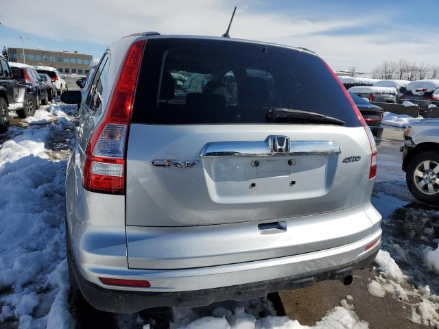 3CZRE4H55AG700748 - 2010 HONDA CR-V EX SILVER photo 6