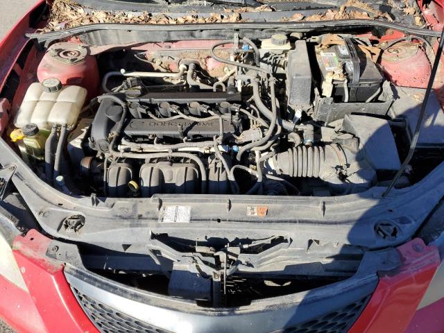 JM1BK12F641155033 - 2004 MAZDA 3 I RED photo 11