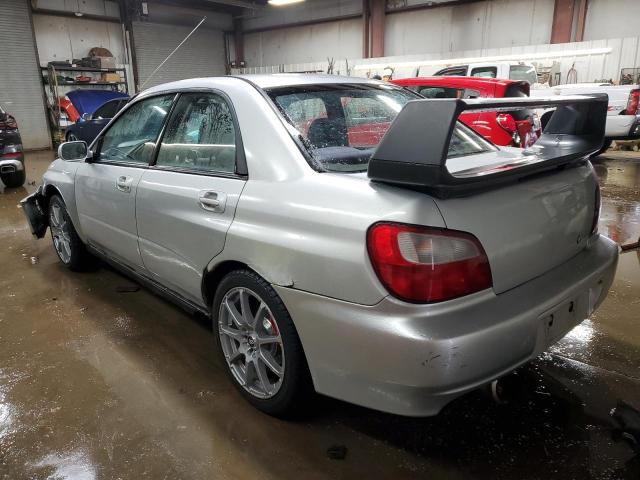 JF1GD29633H506312 - 2003 SUBARU IMPREZA WRX SILVER photo 2