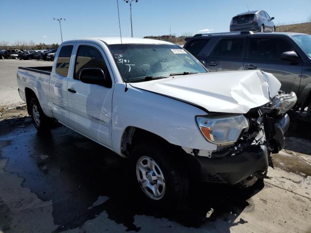 5TFTX4CN4FX068616 - 2015 TOYOTA TACOMA ACCESS CAB WHITE photo 4