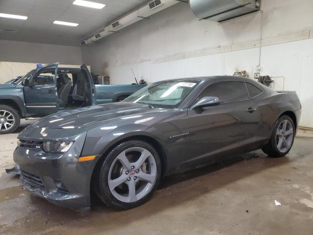 2G1FG1EW6F9115637 - 2015 CHEVROLET CAMARO SS GRAY photo 1