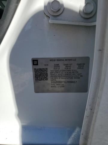 1G1ZG5ST1LF050617 - 2020 CHEVROLET MALIBU RS 白色 照片 12