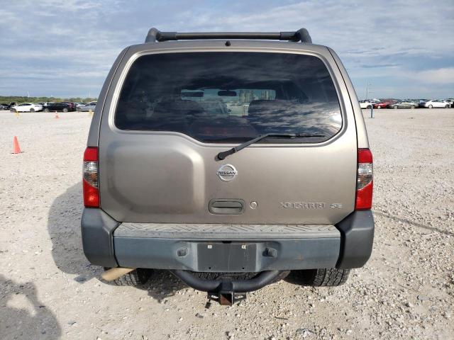 5N1ED28TX4C646134 - 2004 NISSAN XTERRA XE BEIGE photo 6