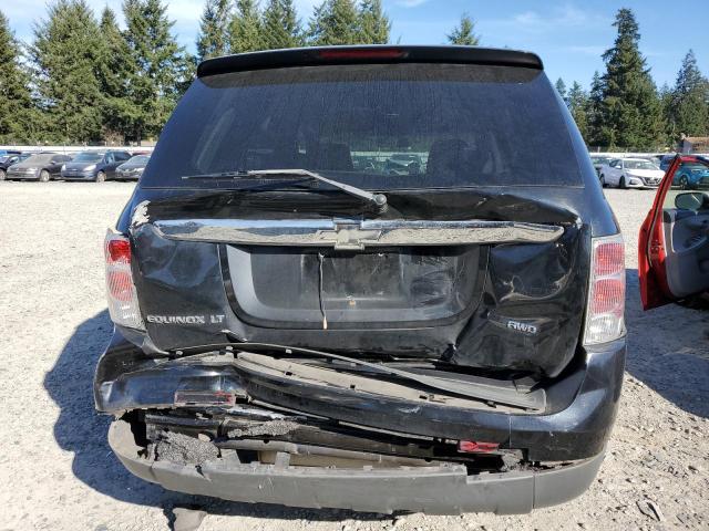 2CNDL73F976004966 - 2007 CHEVROLET EQUINOX LT BLACK photo 6