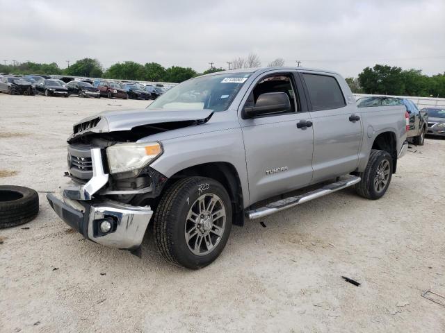 5TFEM5F18FX094233 - 2015 TOYOTA TUNDRA CREWMAX SR5 SILVER photo 1