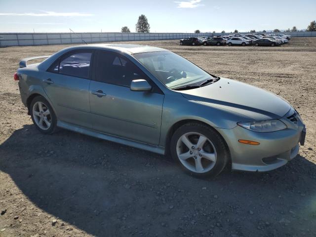 1YVHP80D955M44661 - 2005 MAZDA 6 S TEAL photo 4