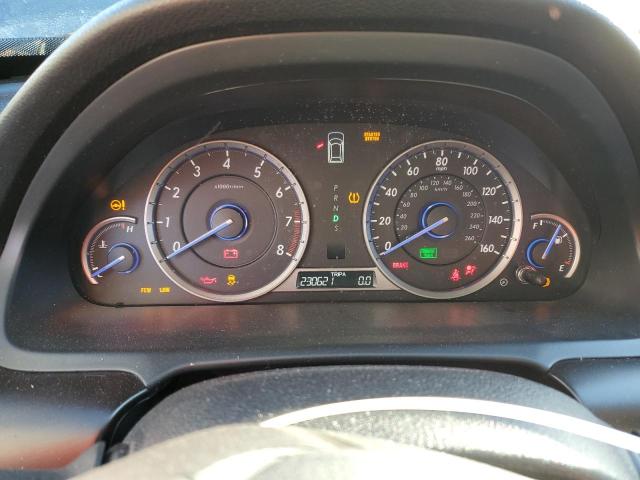 5J6TF2H57FL001624 - 2015 HONDA CROSSTOUR EXL ნაცრისფერი ფოტო 9