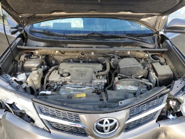 JTMWFREV2D5004996 - 2013 TOYOTA RAV4 XLE GRAY photo 12