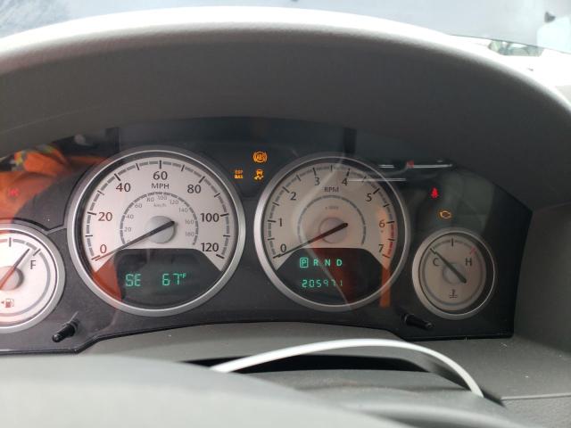 2A8HR54P28R625927 - 2008 CHRYSLER TOWN & COU TOURING ლურჯი ფოტო 9