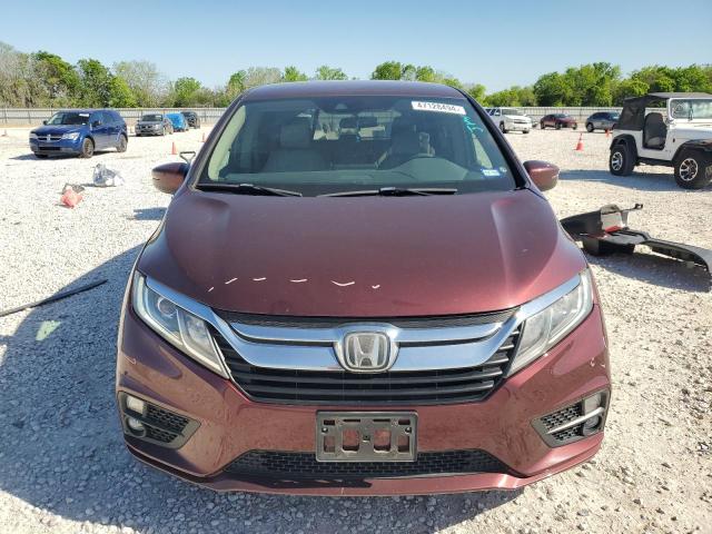 5FNRL6H56KB033753 - 2019 HONDA ODYSSEY EX MAROON photo 5