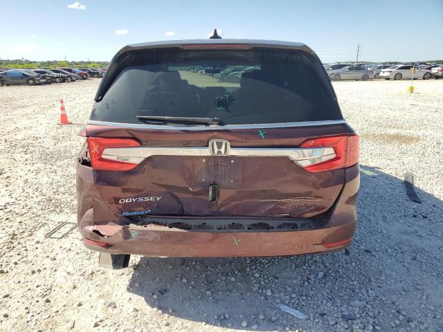 5FNRL6H56KB033753 - 2019 HONDA ODYSSEY EX MAROON photo 6