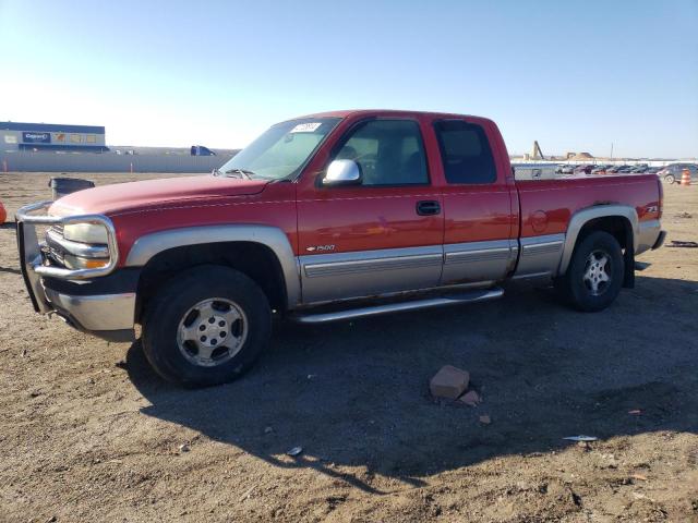 2GCEK19T221362454 - 2002 CHEVROLET SILVERADO K1500 RED photo 1