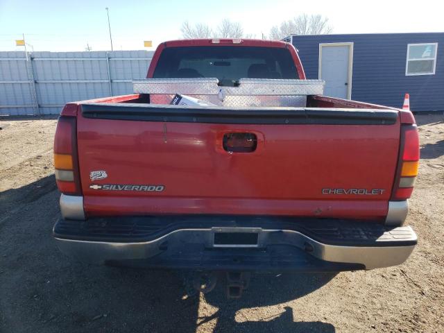 2GCEK19T221362454 - 2002 CHEVROLET SILVERADO K1500 RED photo 6