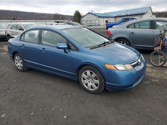 2HGFA16528H533055 - 2008 HONDA CIVIC LX BLUE photo 4