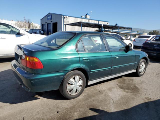 2HGEJ661XXH572657 - 1999 HONDA CIVIC BASE 绿色 照片 3
