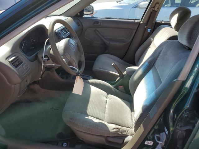 2HGEJ661XXH572657 - 1999 HONDA CIVIC BASE 绿色 照片 7