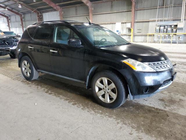 JN8AZ08T16W418263 - 2006 NISSAN MURANO SL BLACK photo 4