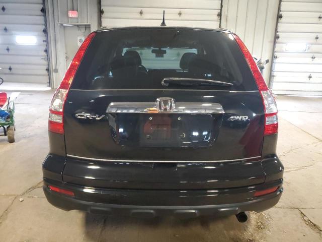 5J6RE4H55BL105368 - 2011 HONDA CR-V EX BLACK photo 6