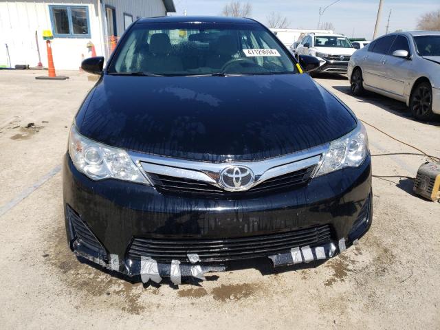 4T1BF1FKXEU470604 - 2014 TOYOTA CAMRY L BLACK photo 5