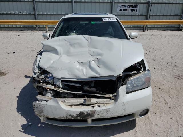 JN1DA31A73T402059 - 2003 NISSAN MAXIMA GLE WHITE photo 5