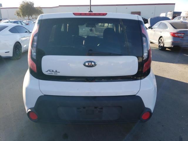 KNDJP3A59E7084510 - 2014 KIA SOUL + WHITE photo 6