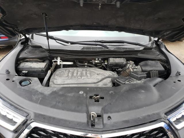 5J8YD3H53KL011697 - 2019 ACURA MDX TECHNOLOGY BLACK photo 12