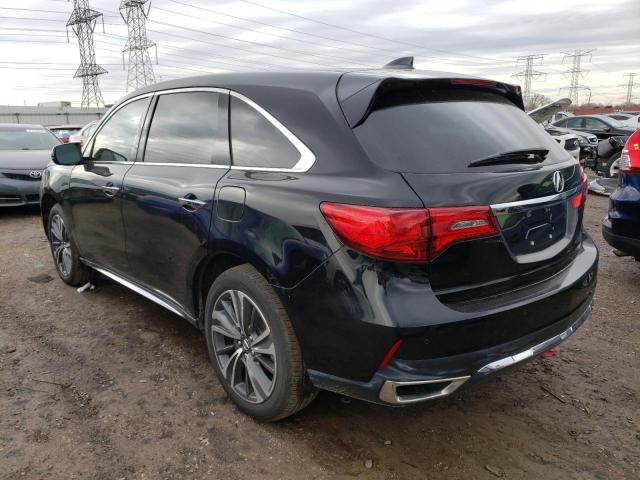 5J8YD3H53KL011697 - 2019 ACURA MDX TECHNOLOGY BLACK photo 2