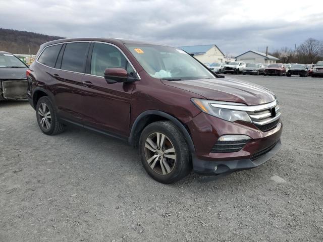 5FNYF6H33GB116985 - 2016 HONDA PILOT EX BURGUNDY photo 4