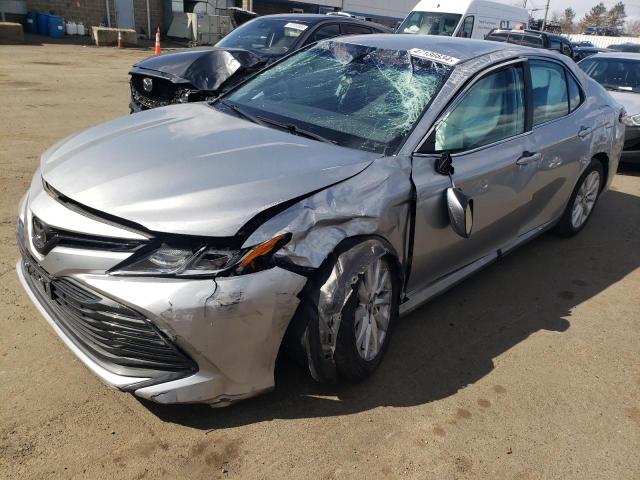 4T1B11HK2KU721512 - 2019 TOYOTA CAMRY L SILVER photo 1