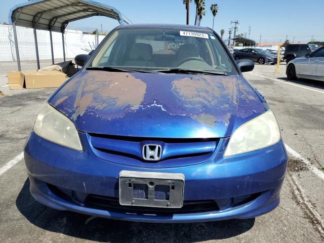 1HGES16354L013310 - 2004 HONDA CIVIC DX VP Mavi foto 5