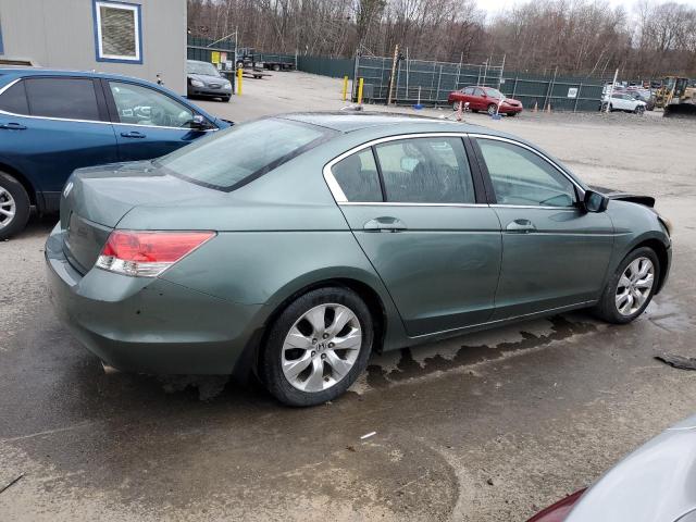 1HGCP2F79AA020477 - 2010 HONDA ACCORD EX GREEN photo 3