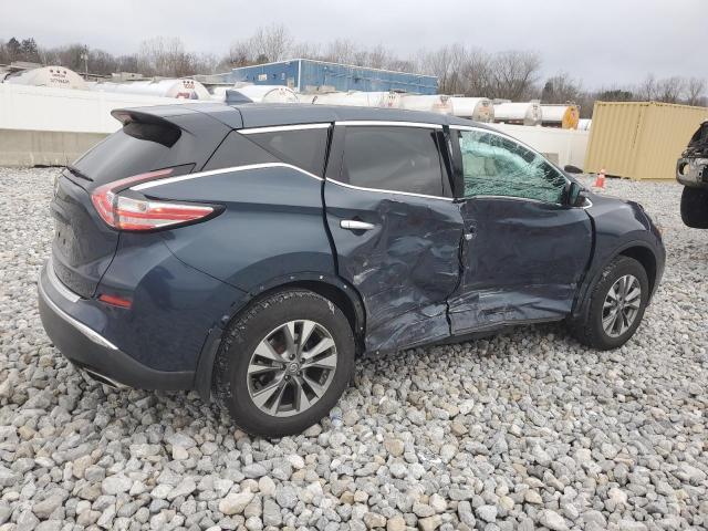 5N1AZ2MGXJN174834 - 2018 NISSAN MURANO S BLUE photo 3