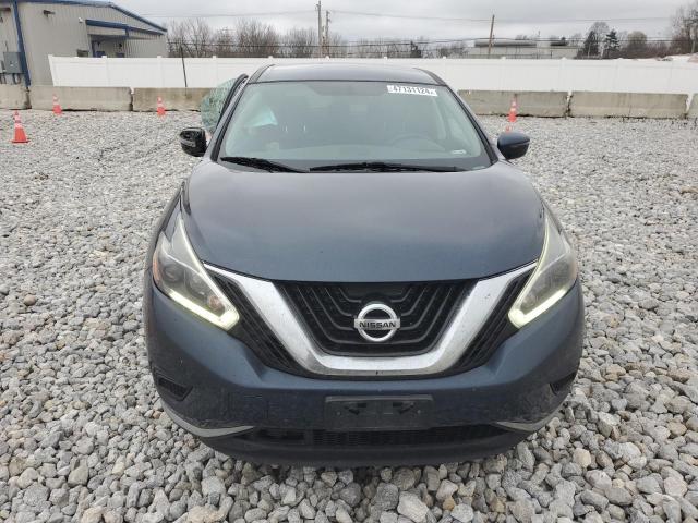 5N1AZ2MGXJN174834 - 2018 NISSAN MURANO S BLUE photo 5