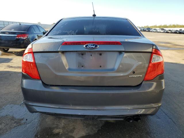 3FAHP0HA2BR343154 - 2011 FORD FUSION SE GRAY photo 6