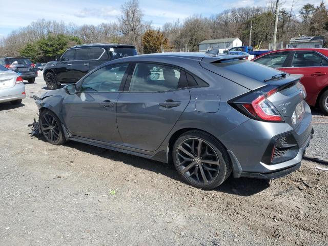 SHHFK7H45MU400839 - 2021 HONDA CIVIC SPORT GRAY photo 2