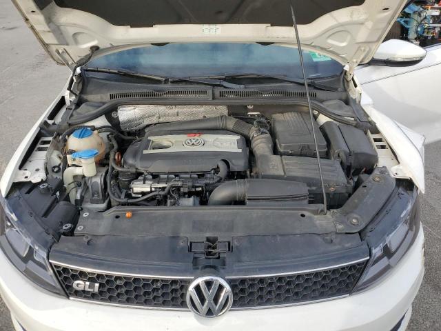 3VW467AJ6CM392402 - 2012 VOLKSWAGEN JETTA GLI WHITE photo 11