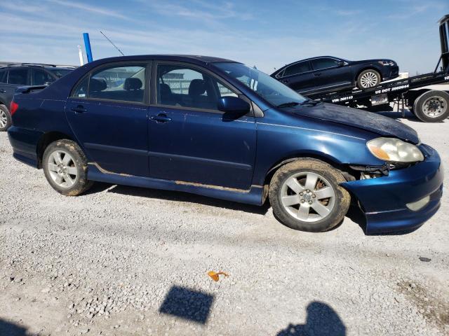 2T1BR32E44C261216 - 2004 TOYOTA COROLLA CE BLUE photo 4