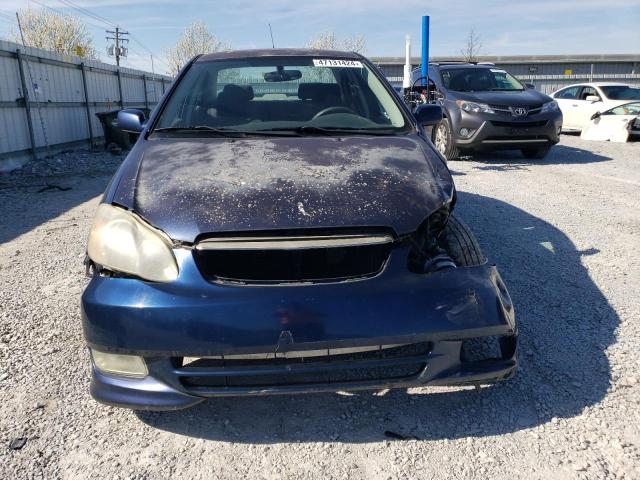 2T1BR32E44C261216 - 2004 TOYOTA COROLLA CE BLUE photo 5