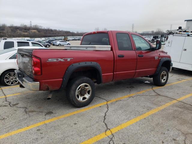 3D7KS28T19G520980 - 2009 DODGE RAM 2500 RED photo 3