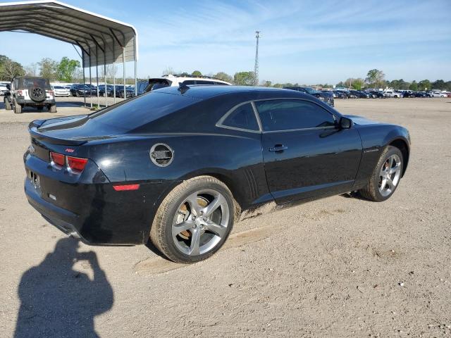 2G1FC1E34D9179223 - 2013 CHEVROLET CAMARO LT BLACK photo 3