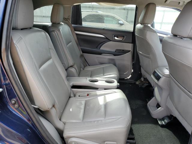 5TDJKRFH1GS231920 - 2016 TOYOTA HIGHLANDER XLE BLUE photo 11