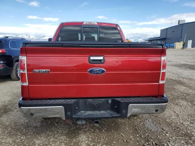 1FTFW1ET8CKD40765 - 2012 FORD F150 SUPERCREW RED photo 6