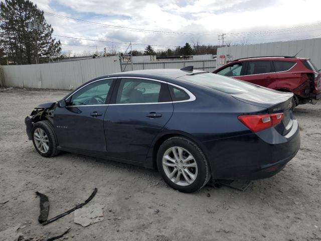 1G1ZE5ST1HF174769 - 2017 CHEVROLET MALIBU LT BLUE photo 2