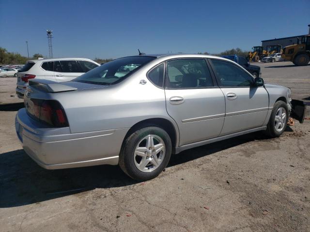 2G1WF52E559275187 - 2005 CHEVROLET IMPALA SILVER photo 3