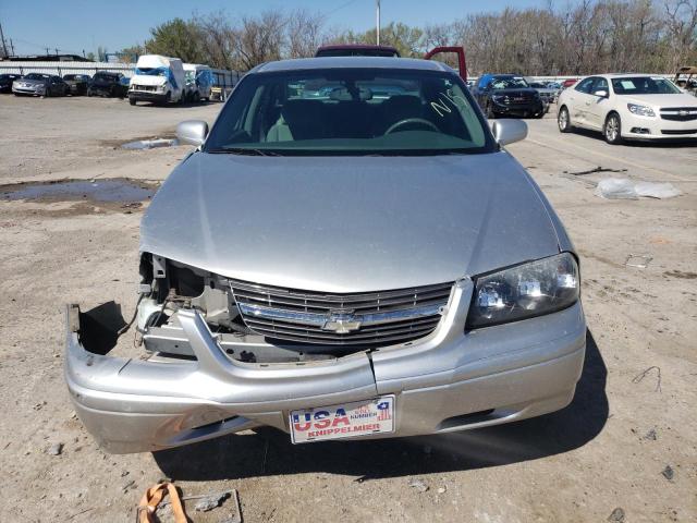 2G1WF52E559275187 - 2005 CHEVROLET IMPALA SILVER photo 5